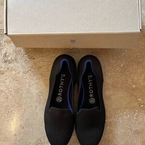 Rothy's Black Slip-On Shoes